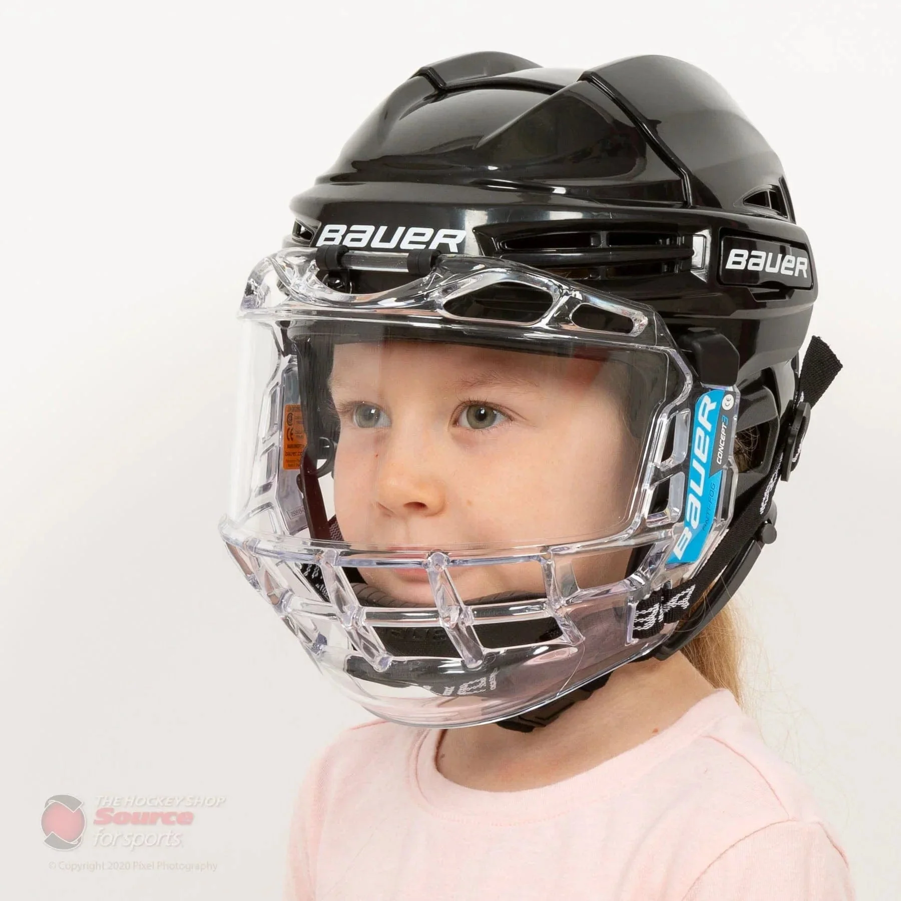 Bauer Concept 3 Junior Hockey Full Face Shield - Image 4