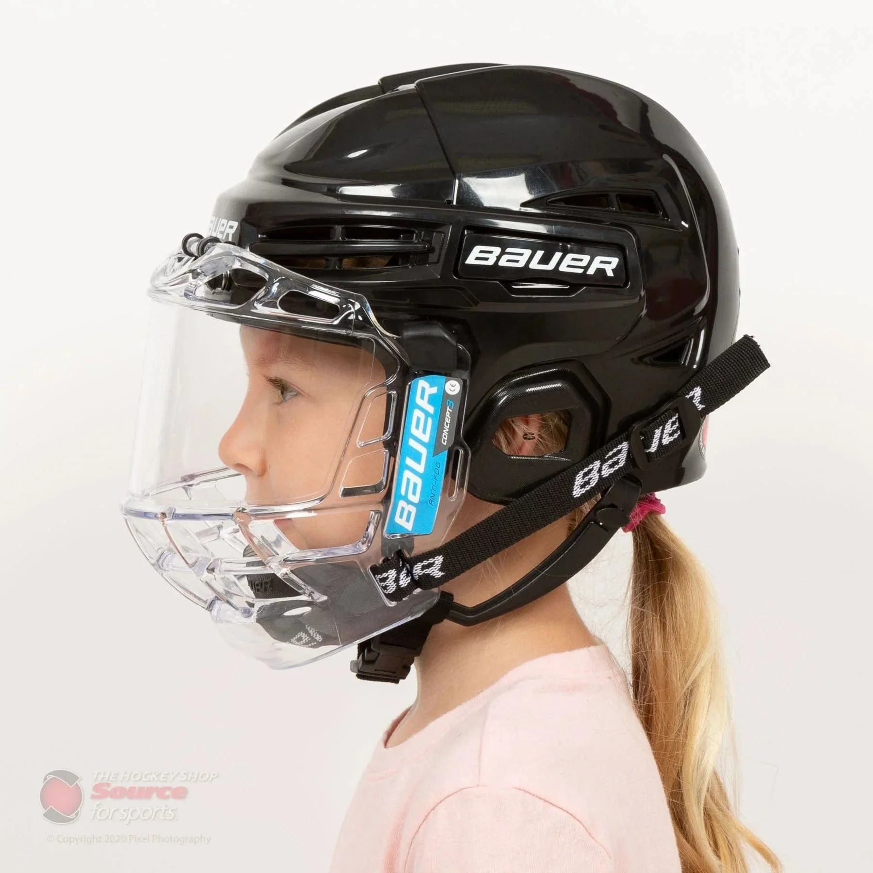 Bauer Concept 3 Junior Hockey Full Face Shield - Image 5