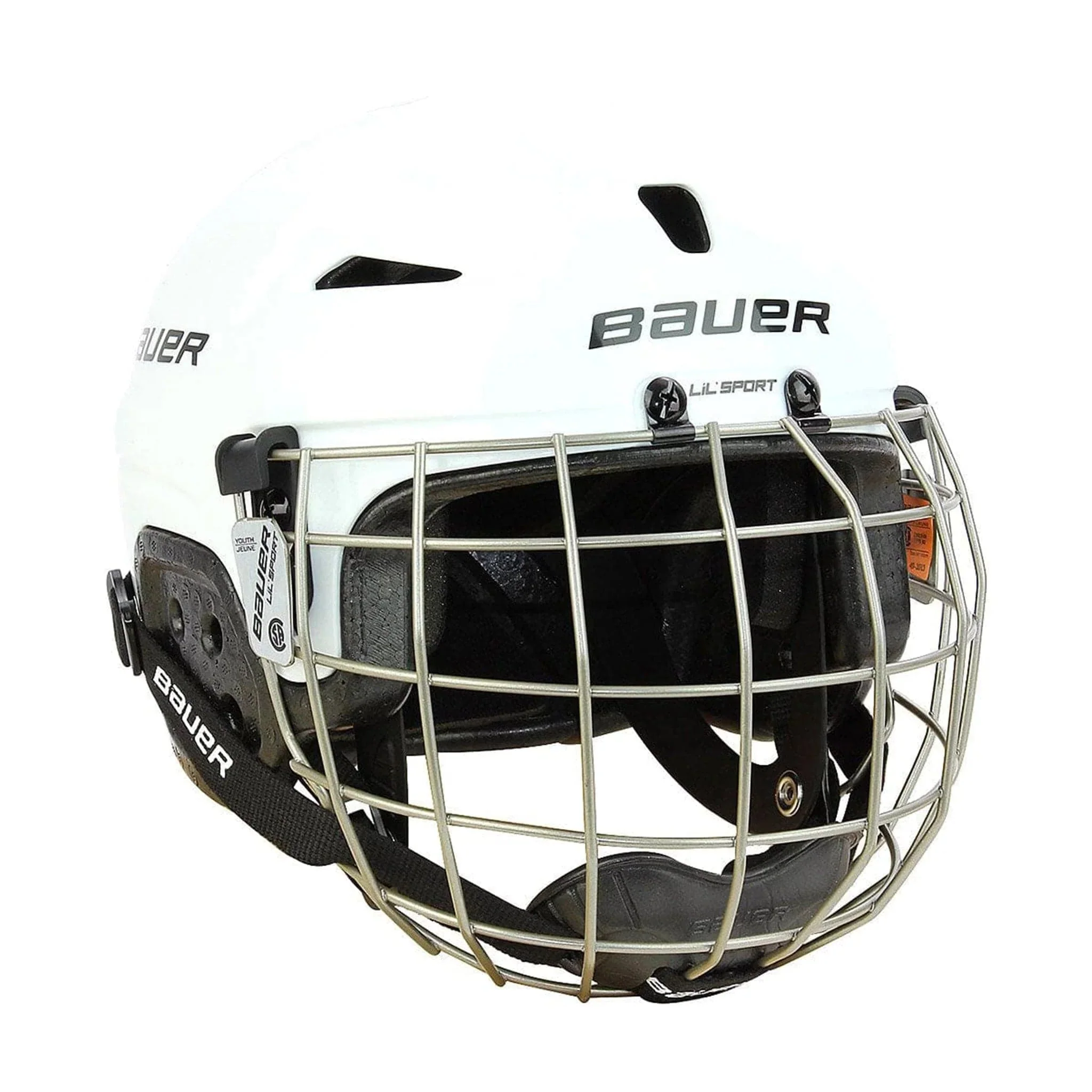 Bauer Lil Sport Hockey Helmet / Cage Combo - Image 7