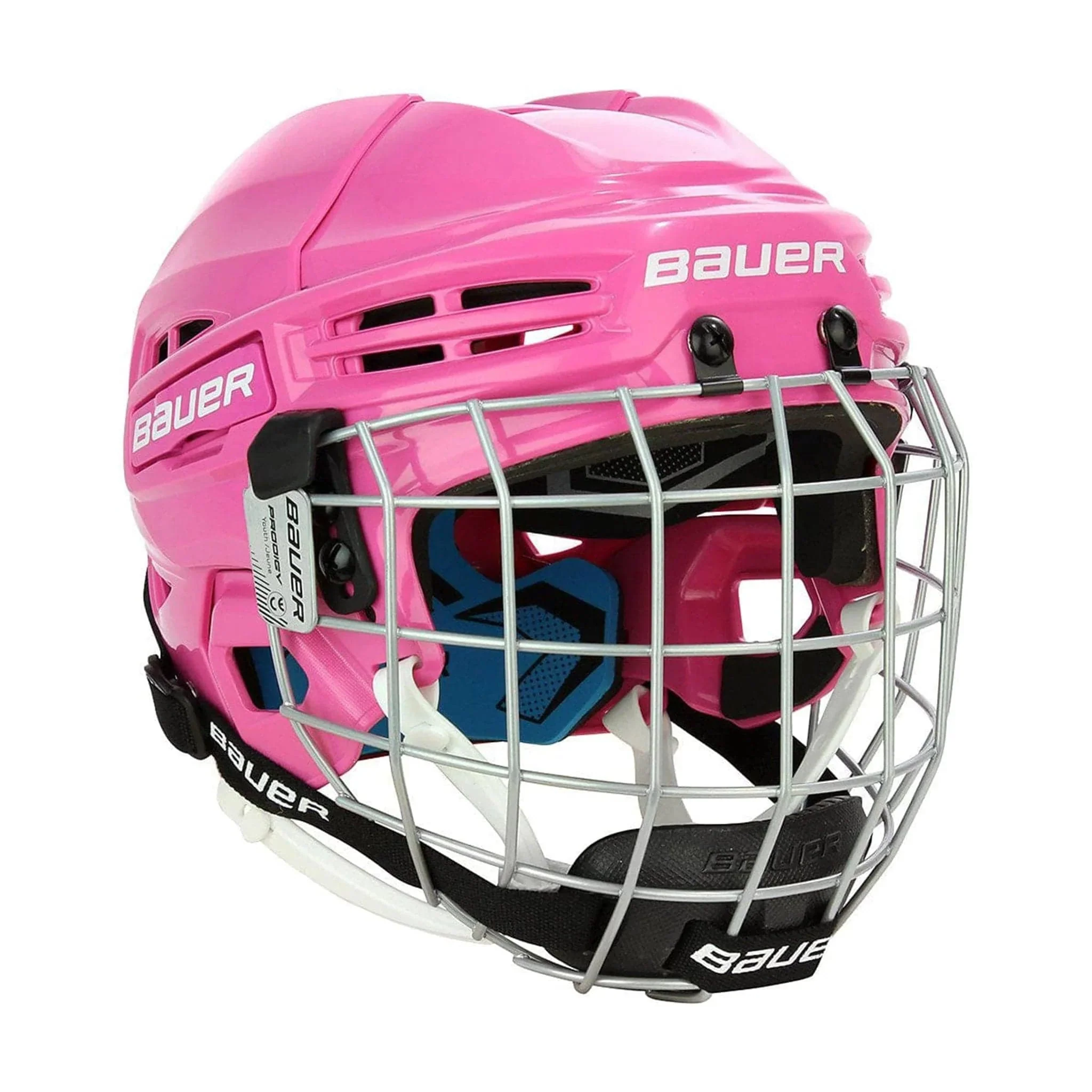 Bauer Prodigy Youth Hockey Helmet / Cage Combo - Image 4