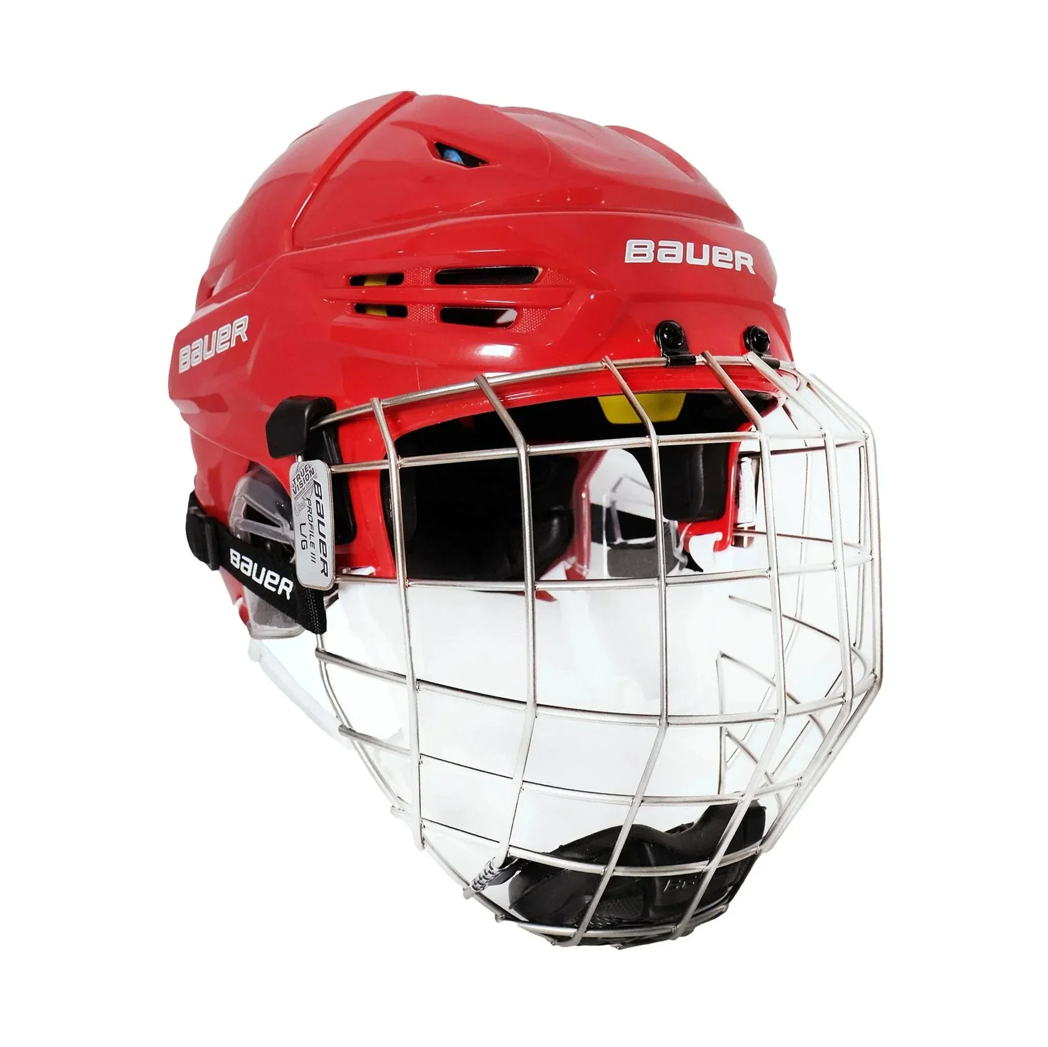 Bauer RE-AKT 95 Hockey Helmet / Cage Combo - Image 4