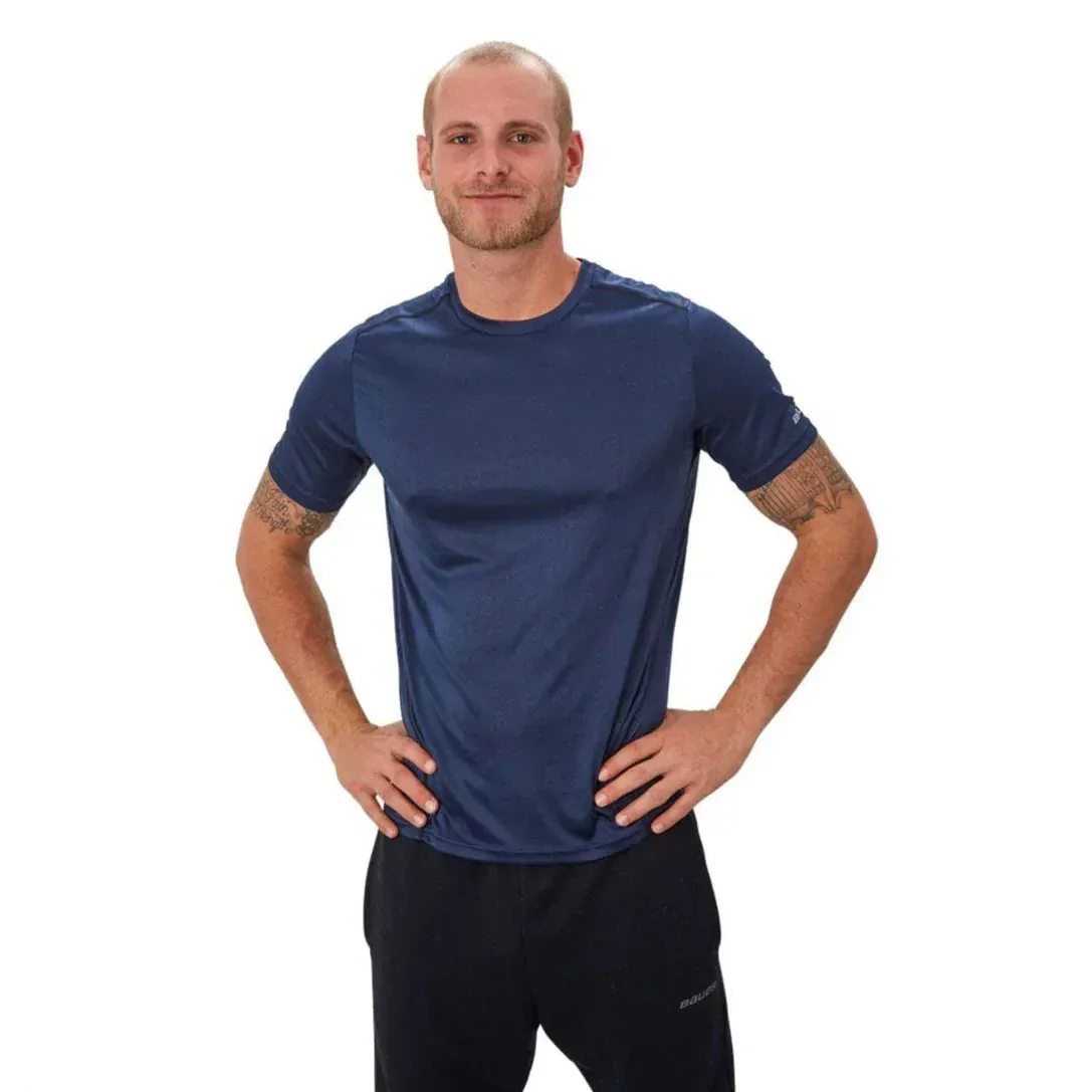 Bauer Vapor Team Tech Shortsleeve Youth Shirt - Image 3