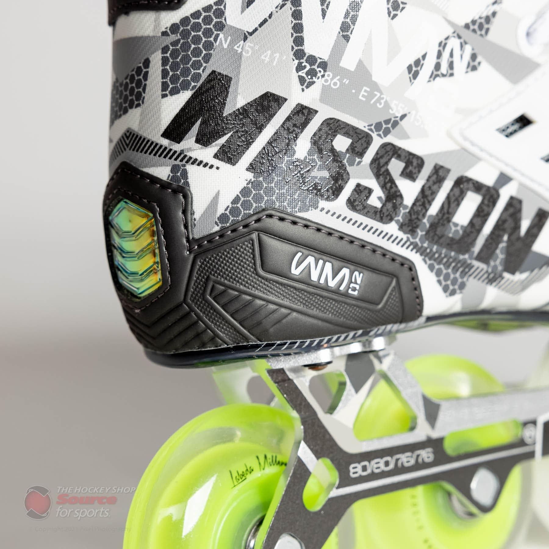 Mission Inhaler WM02 Senior Roller Hockey Skates - Image 4