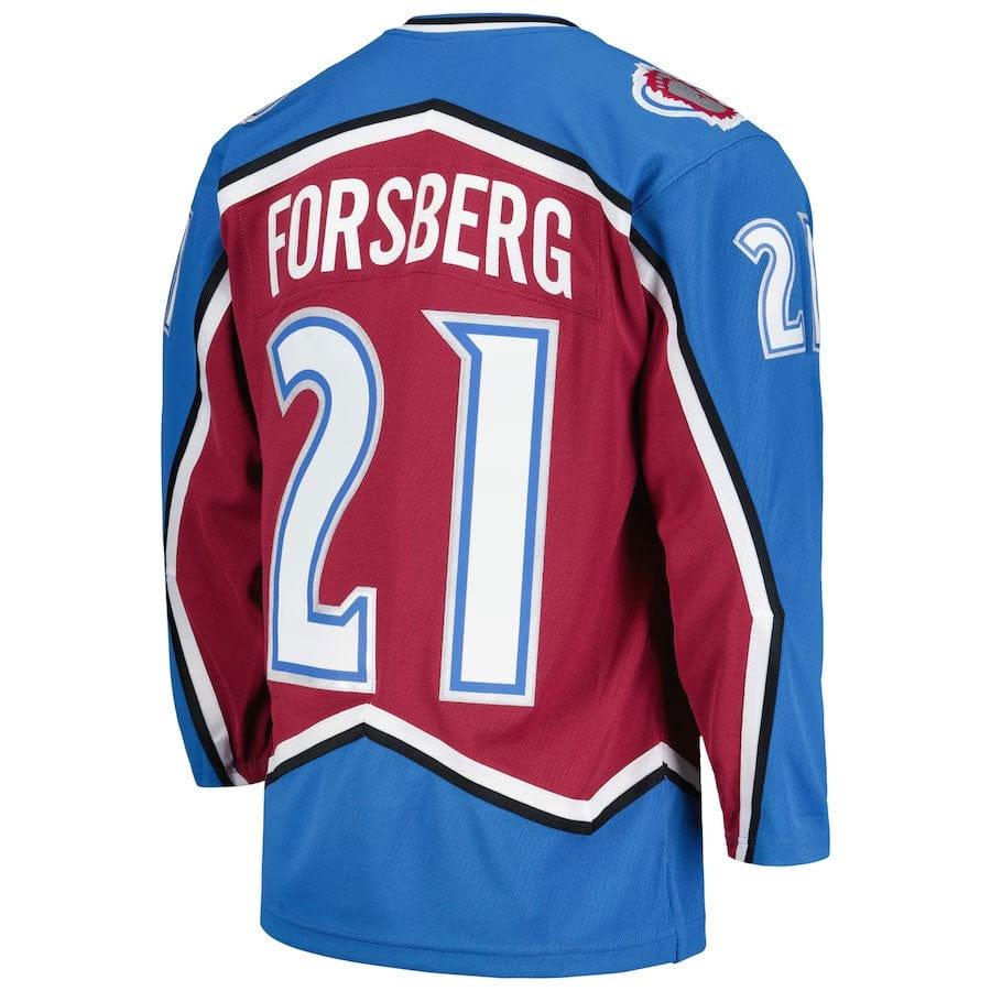 Mitchell & Ness Blue Line Vintage Senior Jersey - Peter Forsberg - Image 3