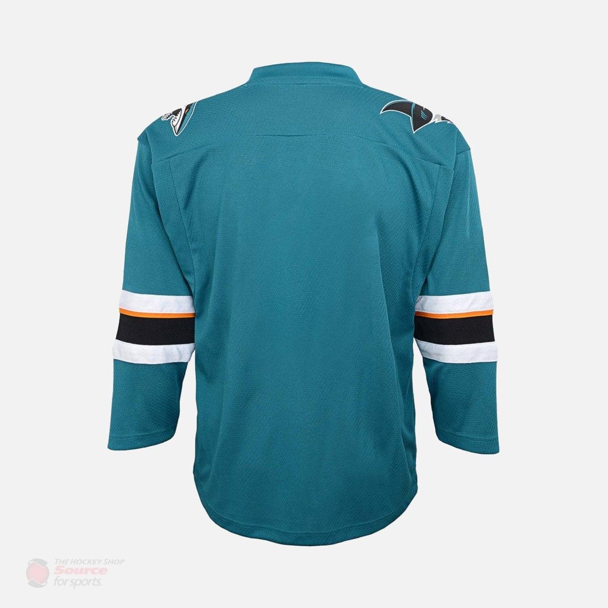 San Jose Sharks Home Outer Stuff Replica Junior Jersey - Image 3