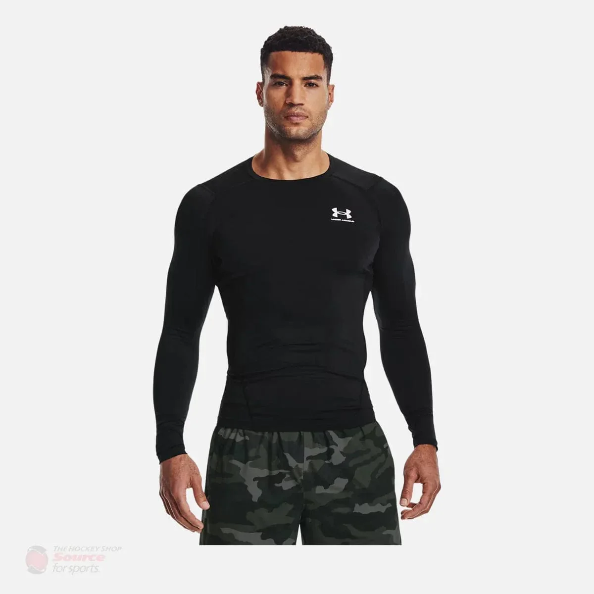 Under Armour HeatGear Compression Longsleeve Mens Shirt - Image 5