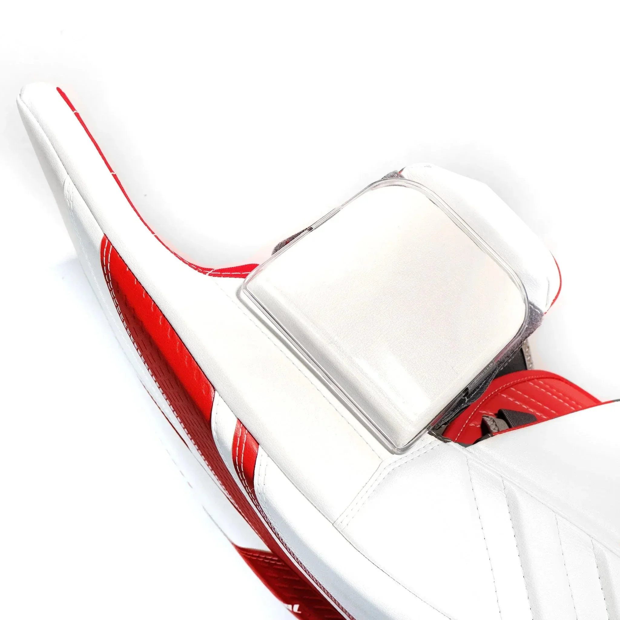 Warrior Ritual G6 E+ Intermediate Goalie Leg Pads - Image 8
