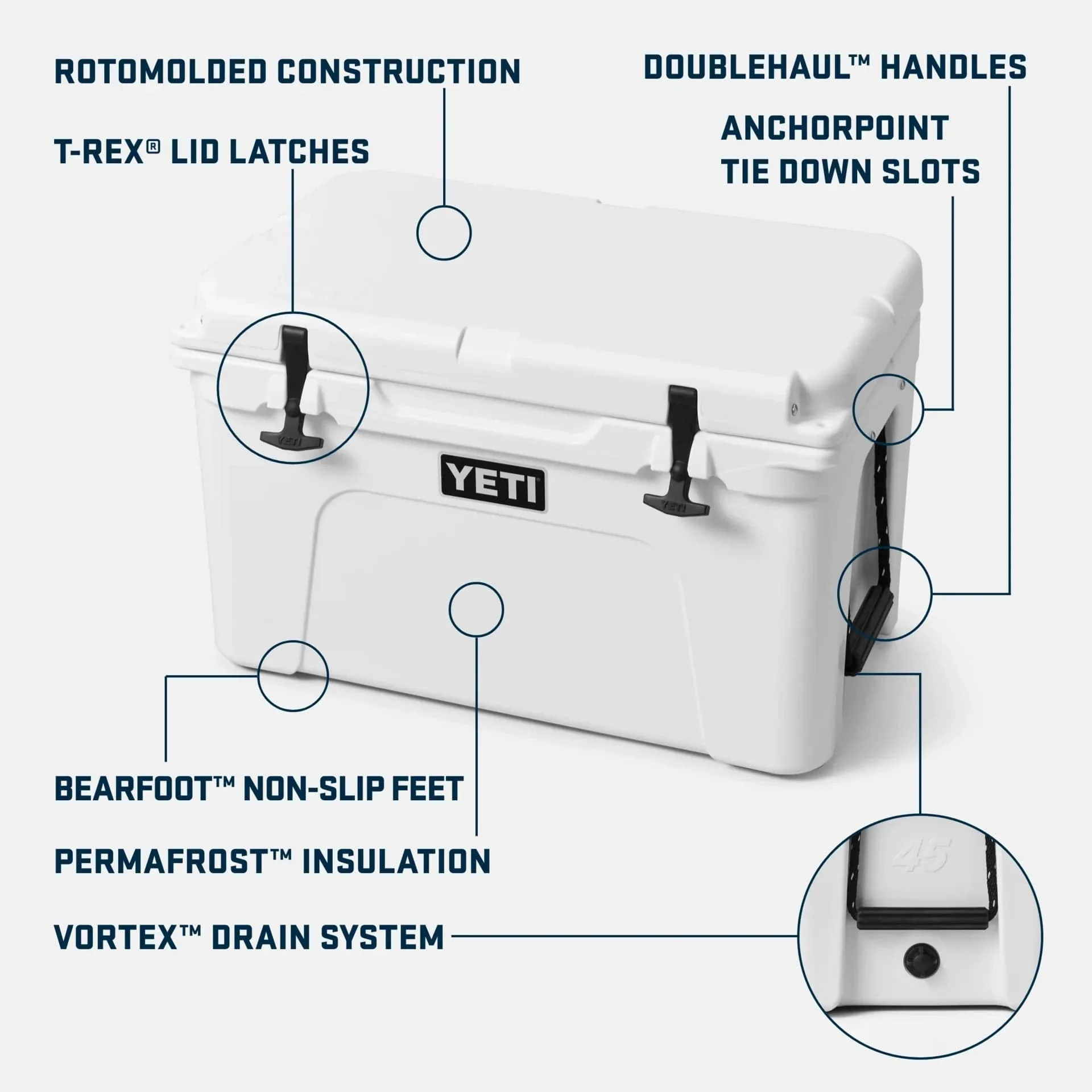 YETI Tundra 45 Hard Cooler - Image 8